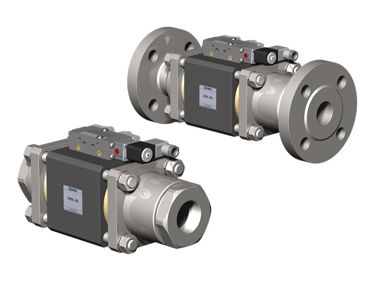 Supape coaxiale cu 2/2 căi (CVTB/CVTA)