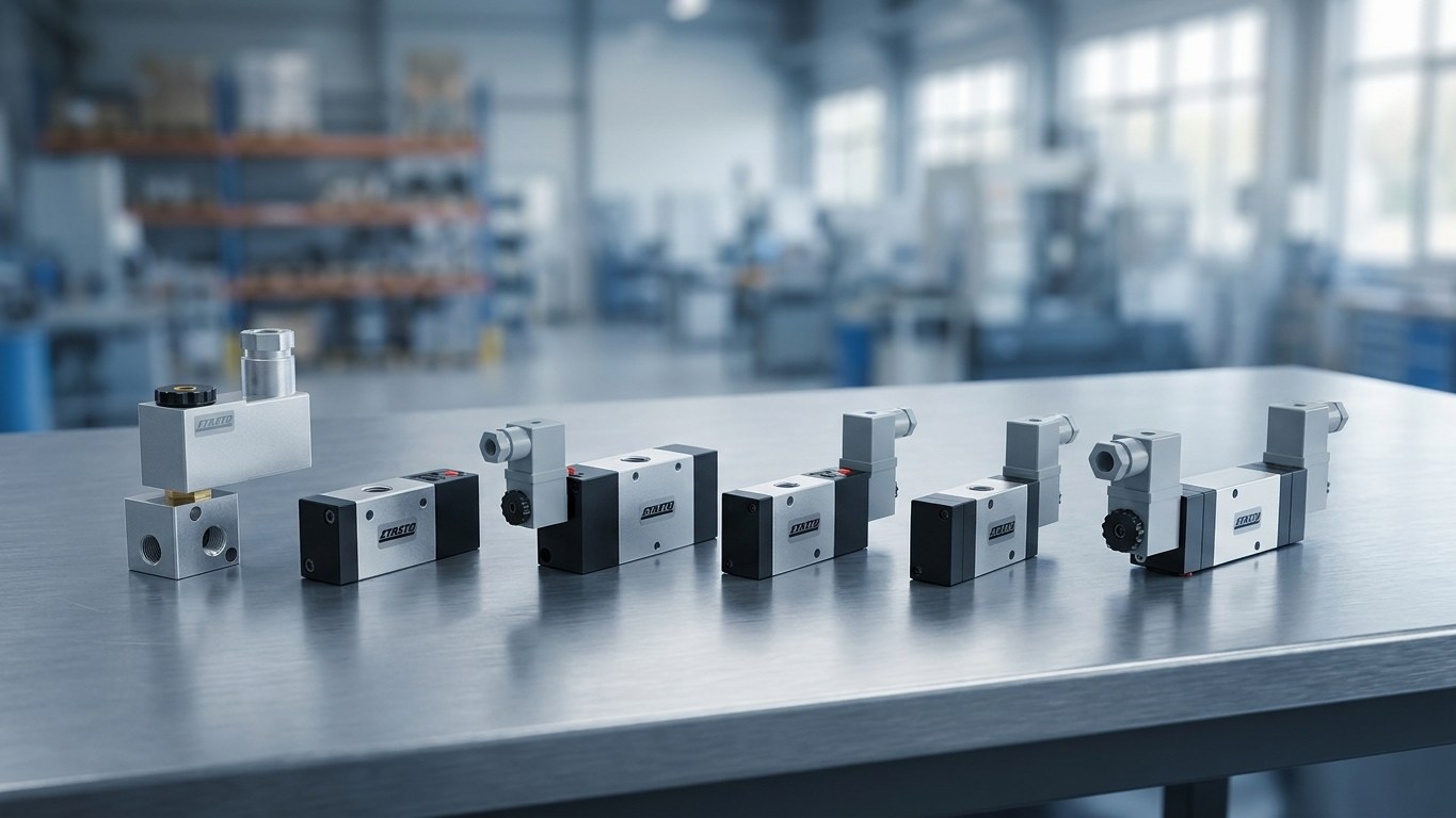 Directional Control Valves for Pneumatics – Types, Designs and Selection Guide