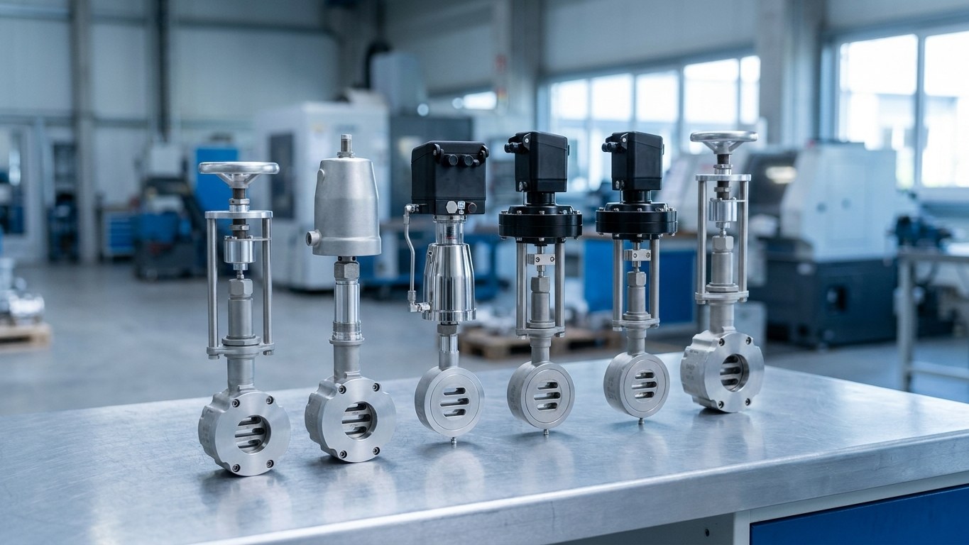 Slide Valves – Control, Regulating & Shut-Off Valves for Demanding Applications