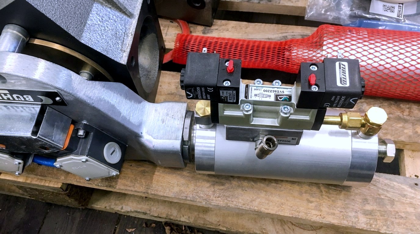 Pneumatic actuation