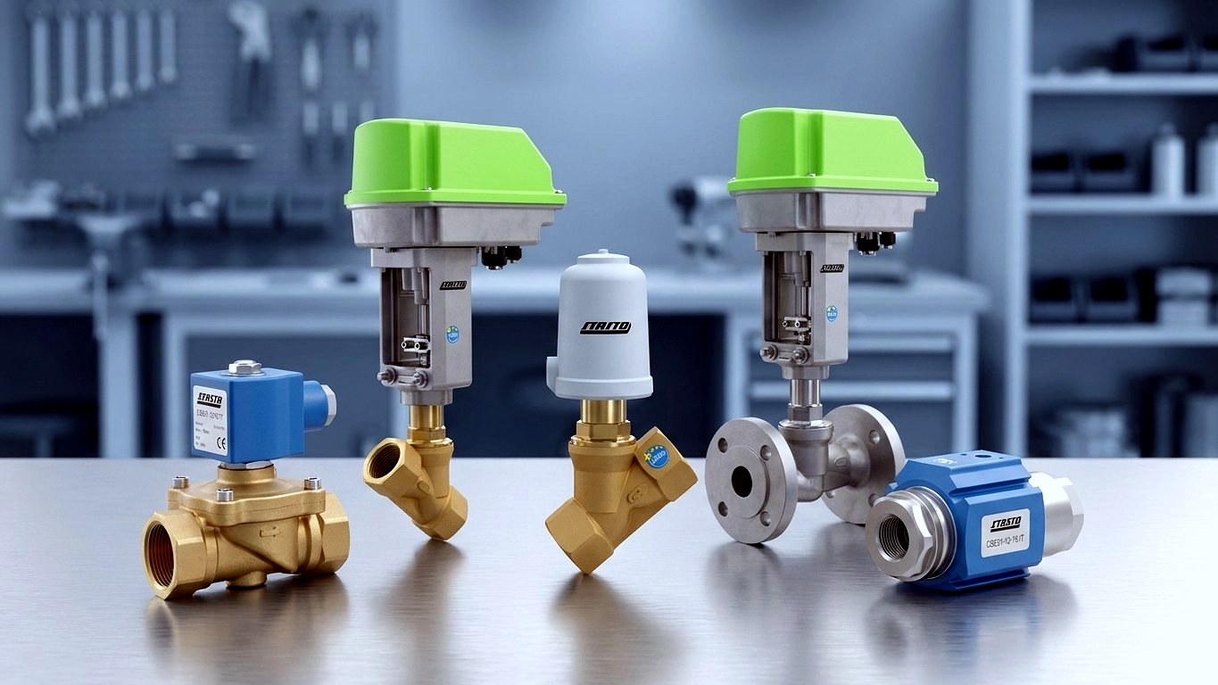 Pneumatic Seat Valves – Process Valves for Liquids, Gases & Aggressive Media