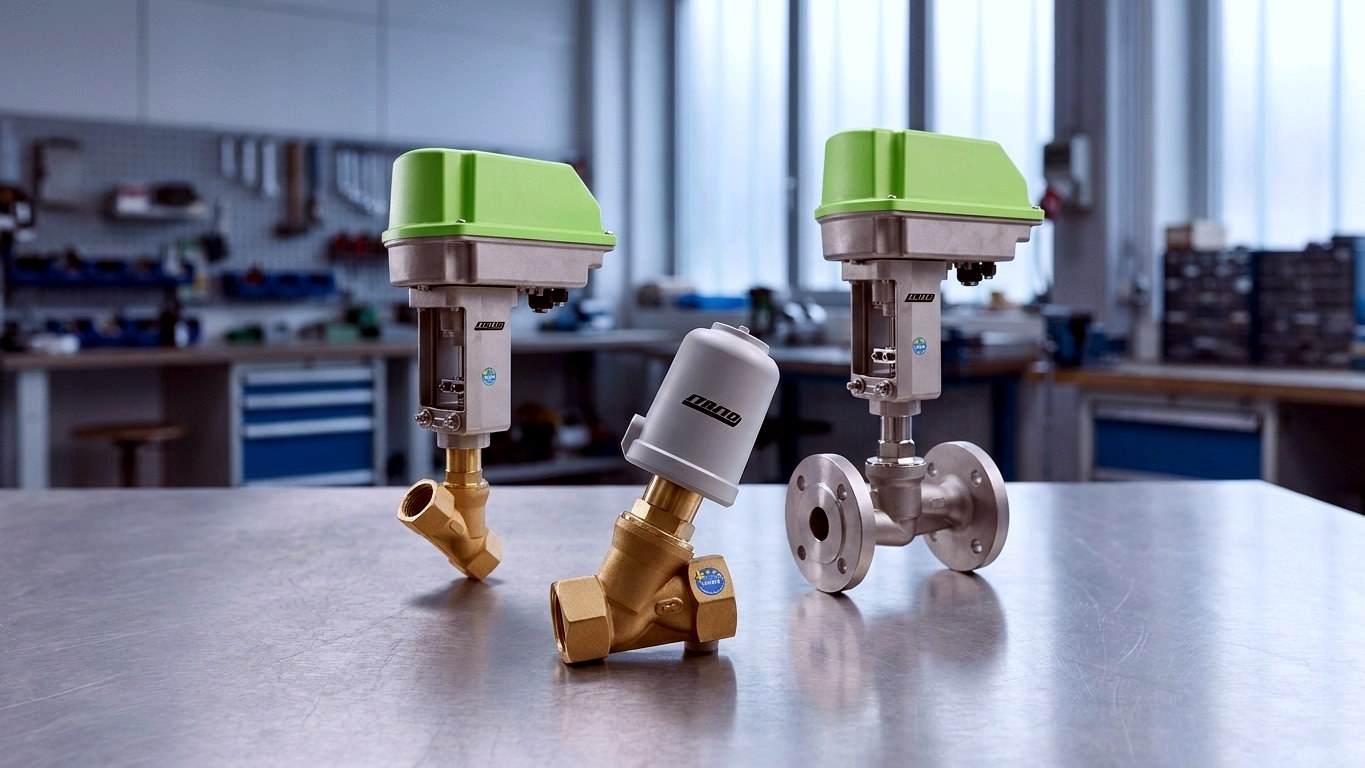 Electric Seat Valves – Process Valves of the SE14 to SE17 Series