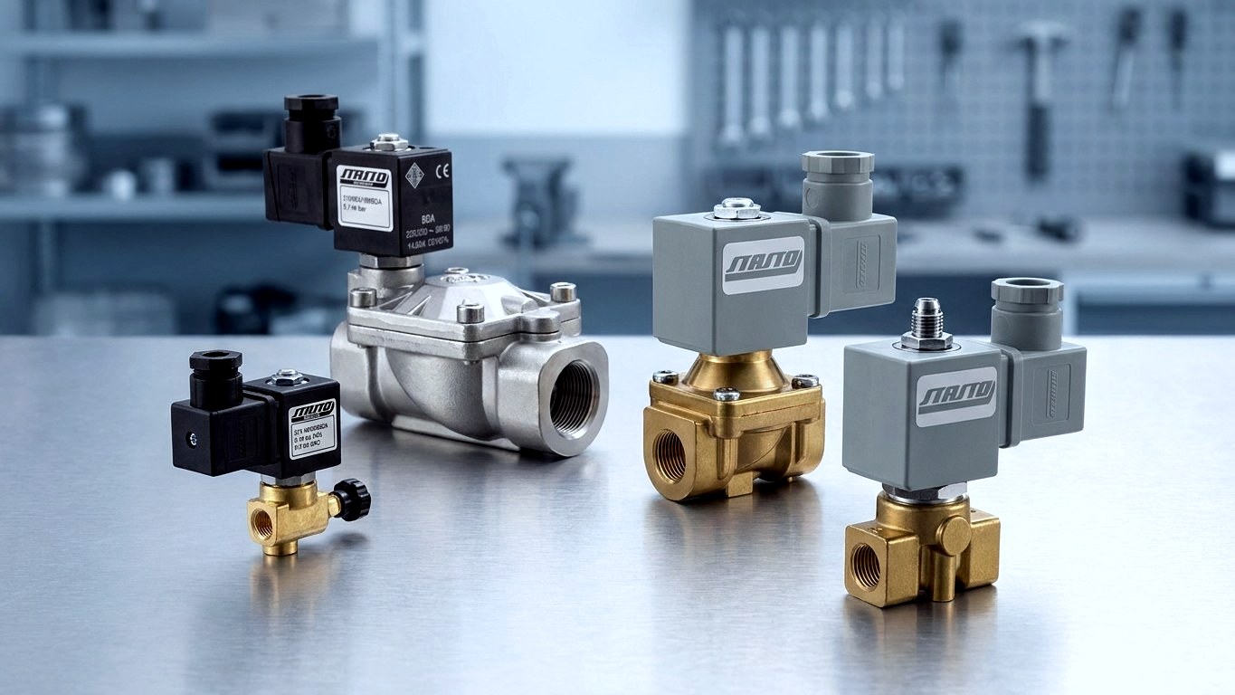 Solenoid valves that switch exactly when it matters.
