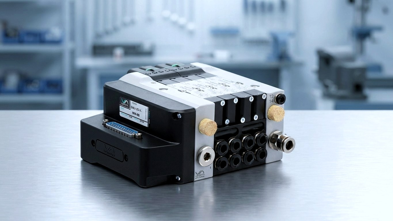 Baterii de electroventile și insule de ventile – construiește modular instalația pneumatică