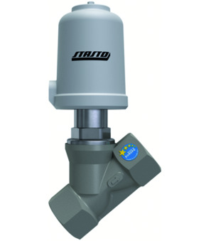 Pneumatically operated seat valve SE02-112-ST82