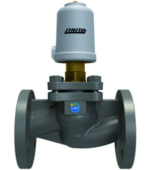 Pneumatically operated seat valve 32-0-16-5-10-80