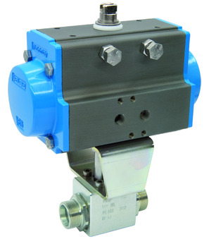 Robinet cu bilă cu actuator rotativ pneumatic BA118-12-D0