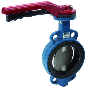 Butterfly valve with hand lever BUW6-150-DPN-L-A