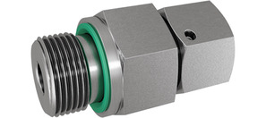 Male stud adapter with swivel nut A-EGE15LR1/2ED71