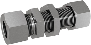 Straight bulkhead fitting A-SV30S71
