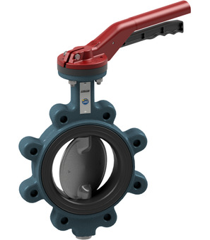 Butterfly valve with hand lever BUL1-200-DSE-L