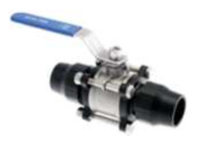 Ball valve made of stainless steel BA507-40-L