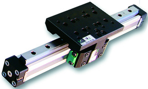 Rodless magnetic cylinder With ball bearing guide RLFH32-500-10