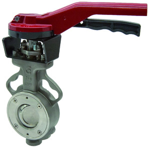 Supapă fluture cu pârghie manuală BUW9-065-SSRS-L-A