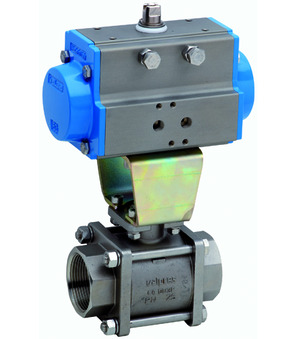 Robinet cu bilă cu actuator rotativ pneumatic BA673-10-S0
