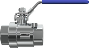 Ball valve made of stainless steel BA184-34-LLD