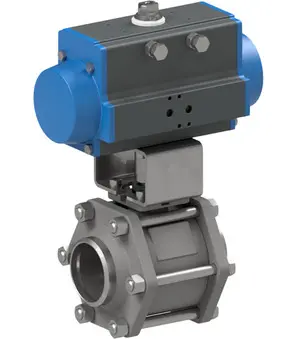 Robinet cu bilă cu actuator rotativ pneumatic BA034-80-S0-A