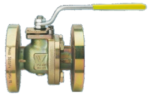 Flanged ball valve BA386-80-L-A