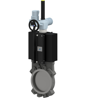 Supapă cu cuțit cu acționare electrică A1EM2I2-5-125