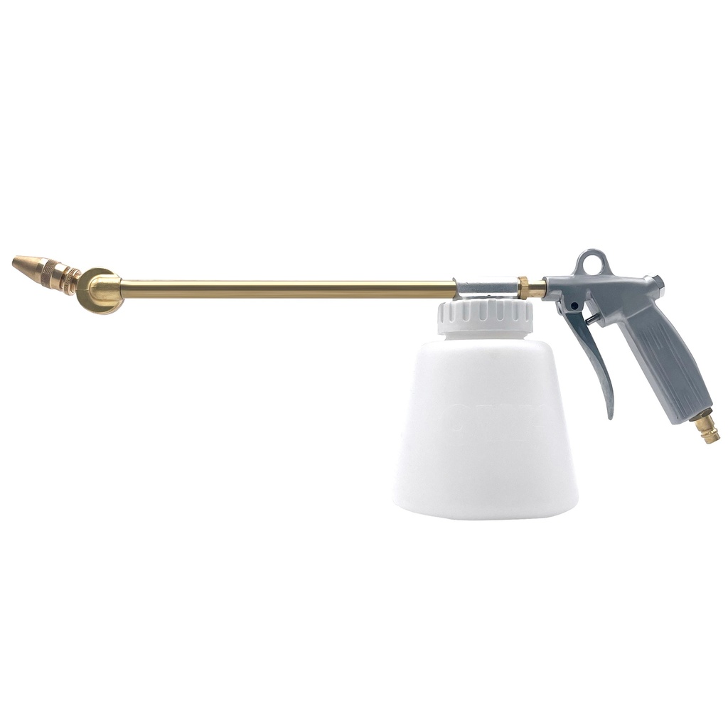 Pistol de pulverizare cu niplu cu conectare rapidă pentru cuplaj DN7,2, cu tub de pulverizare drept și duză pivotantă