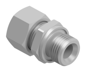 Straight male stud fitting C-GE38Z7SR11/2ED