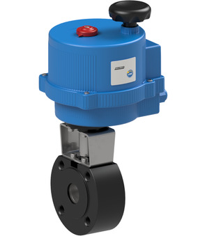 Flanged ball valve with electrical actuator BA043-65-0H-01