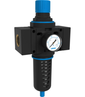 Regulator de presiune a filtrului FR-34-20-08-R-PE-SS