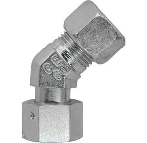 Adjustable elbow fitting 45° C-EV12L71