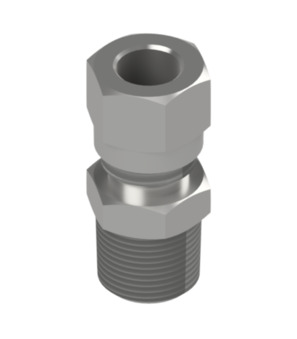 Straight male stud fitting DI12C-08-38-N