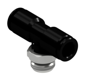 Male stud branch tee swivel PI21-04-M5-P-0-360