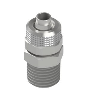 Straight male stud fitting SC12C-06-38-N