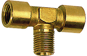 T-adapter Female/male/female 3/4"