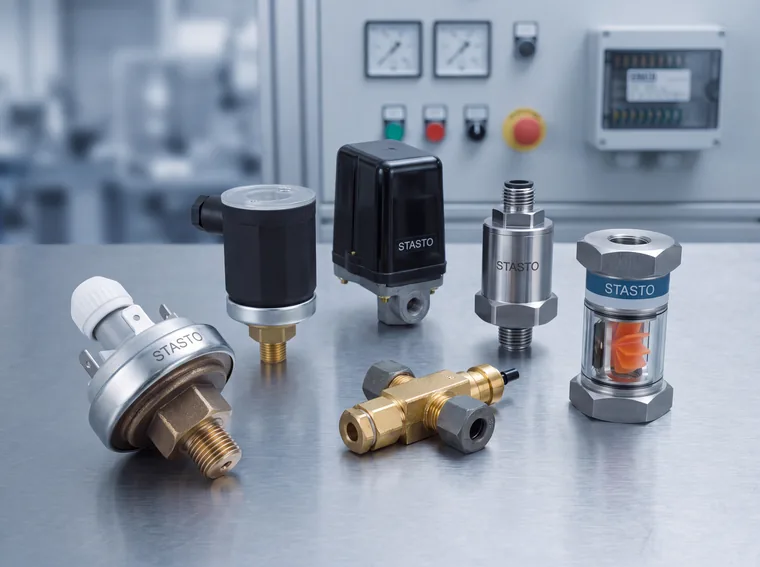 Pressure switches, measuring instruments and flow monitors