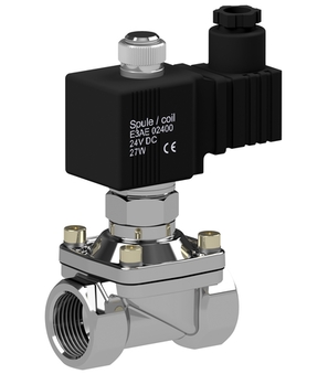 Supapă electromagnetică cu 2/2 căi serie SL120