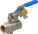 Ball valve made of brass BAW1-004-BLTT-MZL