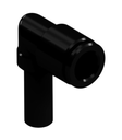 Elbow connector with plug nipple PI16-14-P
