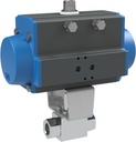 Ball valve with pneumatic actuator BA668-38-S0