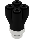 Dual male fitting Y-type PI44-04-14-P-0-360