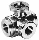 Ball valve made of stainless steel BA541-38-B