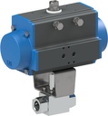 Robinet cu bilă cu actuator rotativ pneumatic BA102-112-D0