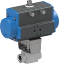 Ball valve with pneumatic actuator BA233-12-D0