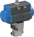 Ball valve with pneumatic actuator BA233-8S-D0