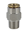 Racord cu șurub drept PM12C-06-M6X1-N