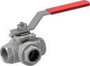 Ball valve made of stainless steel BA037-20-L