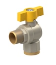 Ball valve made of brass 350.303