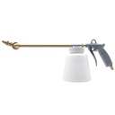 Pistol de pulverizare cu niplu cu conectare rapidă pentru cuplaj DN7,2, cu tub de pulverizare drept și duză pivotantă