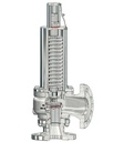 Safety valve DN15/PN16-12,5-C-1.4571/PTFE-9