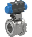 Flanged ball valve with pneumatic actuator BADA-150-SSTV-S0