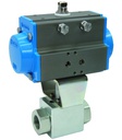 Ball valve with pneumatic actuator BAH1-004-UCPN-S0
