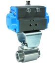 Ball valve with pneumatic actuator BAK1-003-SSKV-D0